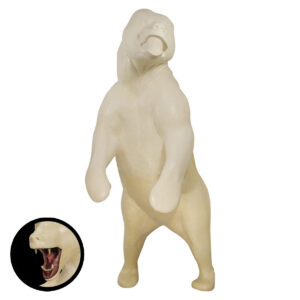 Grizzly Bear Charging Upright