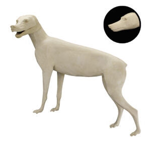 Wolf Standing Upright Head