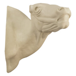 Buffalo Bellowing Open Mouth Wall Mount