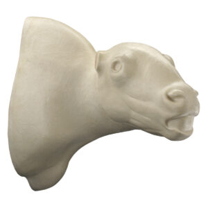 Buffalo Bellowing Open Mouth Wall Mount 13 3/4" x 23 1/4" x 42"