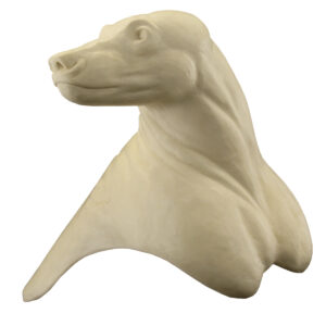 Black Bear Front High Pedestal 5 1/2" x 12" x 20"