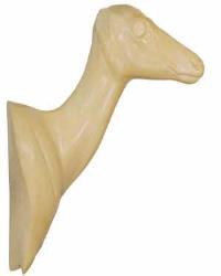 WHITETAIL DOE LT UPRIGHT NQ90 OFFSET WALL PED