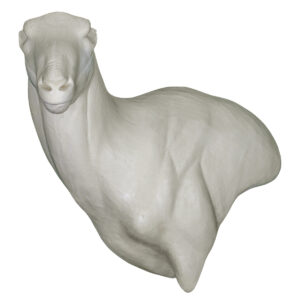 Spanish Goat Upright Wall Pedestal 6 1/2" x 11 1/4" x 19"