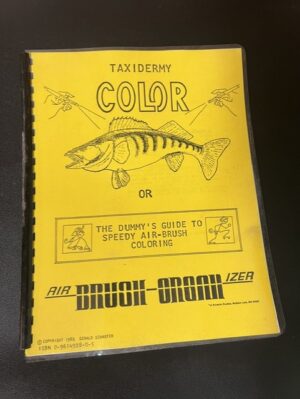 TAXIDERMY COLOR WORKBOOK